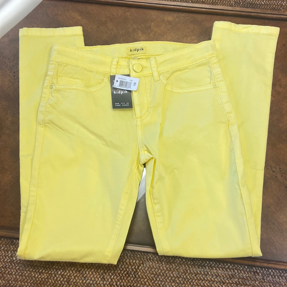 Yellow kidpik jeans